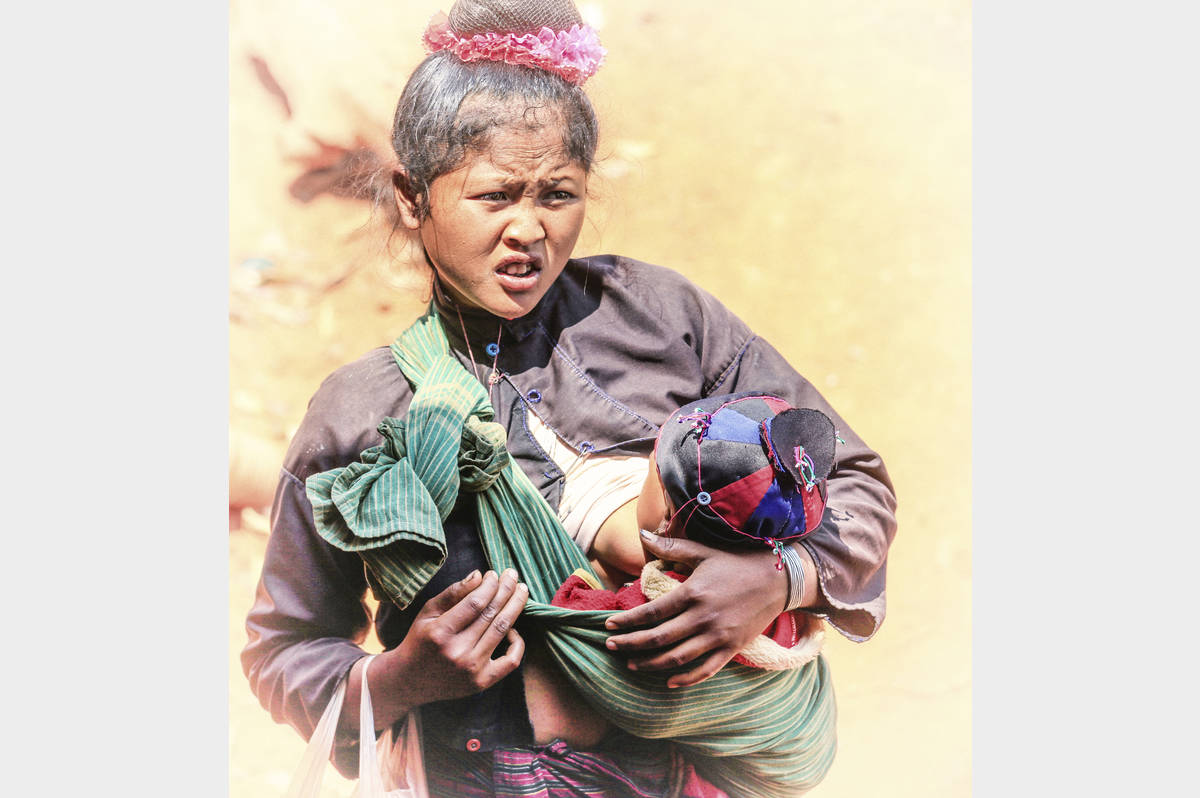 Myanmar 2016 ann vrouw