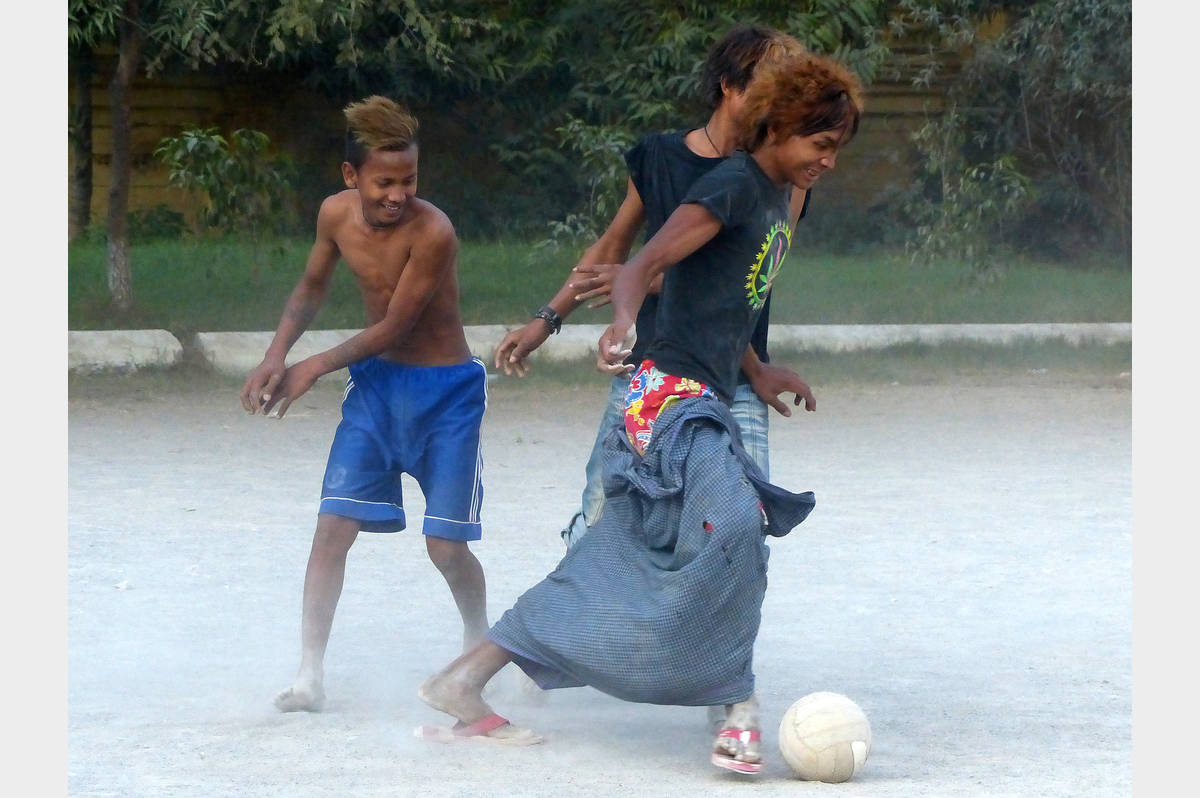 Straatvoetbal 